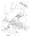 Page C Diagram and Parts List for 31BH5C3F401 2003 Yard Man Snow Blower